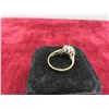 Image 2 : 18kt Gold and Diamond Ring Size 6 Total Weight 4.9 Grams 