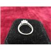 Image 2 : 14kt White Gold and Diamond Size 4 1/2 Ring Total Weight 3.2 Grams 