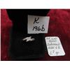 Image 1 : 10kt White Gold and Diamond Ring Size 6 1/2 Total Weight 1.7 Grams 