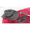 Image 2 : Western Set : Holster , Horse Wallet, Hat , Belt , Eye Mask , Lone