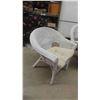 Image 2 : Wicker Seatee 55''  , Side Chair 