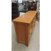 Image 2 : Oak Buffet/Big Screen TV Cabinet 40'' x 68'' x 19 1/2'' 