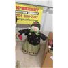 Image 3 : Christmas Santa Display 26'' Tall , Ornaments , Bulbs & More 