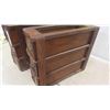 Image 2 : Oak Sewing Cabinet Drawers 2 Sets of 3 