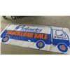 Image 1 : Polaris Snowmobile Truckload Sales Canvas Banner 45'' x 108'' 