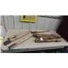 Image 1 : 2 Sets of 4 Old Country Table Legs (For Repurposing) 