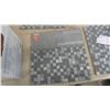 Image 2 : 8 New Daltile Novenco Glass Tiles - Each 12'' x 12'' 