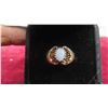 Image 2 : Size 7 10kt Vintage Red Opal Ring 