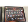 Image 8 : 2 NHL 1996 Framed Pin Sets 26 Pins 1 Set Has Jets, 1 Set Has Couch