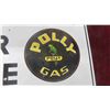 Image 2 : Polly Gas Welcome Porcelain Sign 16'' x 13'' 