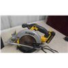 Image 2 : Dewalt 20V Tool Set : Circular Saw, Drywall Gun, Drill, 1/4'' Impact,