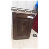 Image 8 : Humpty Dumpty Wood Egg Crate with Label , Oak Cabinet 18'' x 12'' x 12'' 
