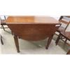 Image 2 : Oak Drop Leaf Table (Extended Size) 30'' x 42'' x 57'' , 