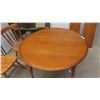 Image 2 : Maple Table 29'' H x 42'' Across , (2) Leafs 11'' Each & 2
