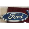 Image 2 : Modern Ford Sign 9 1/2'' x 23'' , Bottle Opener, Coaster, Towel