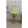 Image 2 : Brass Lamp , Sewing Stool with Notions 