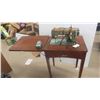 Image 1 : Domestic Cabinet Electric Sewing Machine 