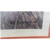 Image 8 : 2 Framed Numbered Prints 19'' x 24'' Blue Jay with COA & Wolf 19'' x