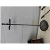 Image 5 : 3pce Fireplace Tool Set , Metal Kindling Box 
