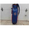 Image 2 : Winnipeg Jets Golf Bag , Umbrella & 2 Right Handed Clubs 