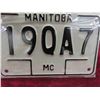 Image 2 : 2 New Consecutive 1983 Manitoba Motorcycle Plates , Harley 