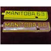 Image 3 : 7 Manitoba Metal License Strips 1954, 61, 63, 66, 68, 69, 70