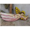 Image 3 : 7 Wooden Pieces Nativity Scene Tallest Piece is Approx 72'' 