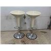 Image 1 : 2 Modern Stools 31'' Seat Height 