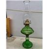 Image 8 : 3 Oil Lamps - Tallest is 19'' 