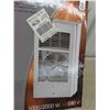 Image 2 : New Noma Wall Fan Heater 240V 1000/2000 Watt 