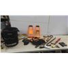 Image 1 : Tool Pouches, Holster, Drywall Carrier, Crowbar, Stapler, Hammers 