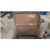 Image 8 : Vintage Trunk with Inside Removeable Tray 34'' x 21'' x 23'' H 