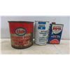 Image 2 : 9 Tins : Esso , Livingstons, Devol, Singer, Pack of AC Spark