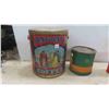 Image 3 : Vintage Tins : Bagdad Coffee, Argood Jam, Blue Ribbon, Singer & 