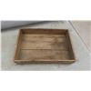 Image 7 : Wood Silverware Chest , Wood Crate Keens Oxford Blue 14'' x 