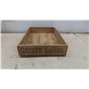 Image 8 : Wood Silverware Chest , Wood Crate Keens Oxford Blue 14'' x 