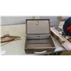 Image 8 : Decorative Wood Clock Box 15'' x 5'' x 22'' H , Wooden Hangers 