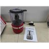 Image 2 : Kitchen Aid Cordless Chopper , Hand Mixer Like New