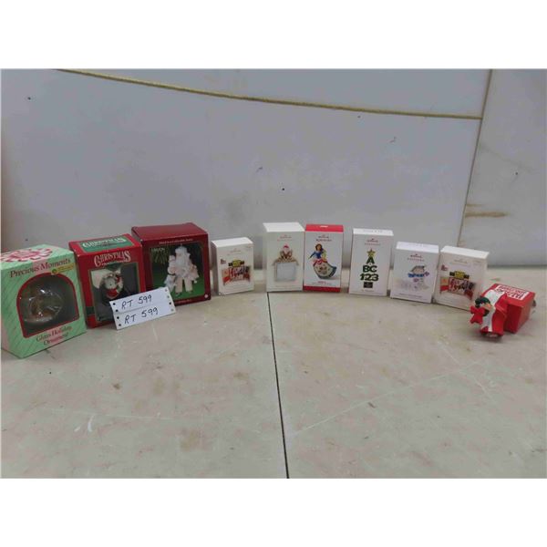 Christmas Ornaments: Hallmark, Precious Moments & Others