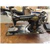 Image 2 : Singer Electric Sewing Machine on Treadle Base , Drawer is 