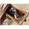 Image 8 : Singer Electric Sewing Machine on Treadle Base , Drawer is 
