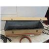 Image 2 : Metal Tool Box 36'' x 10'' x 12'' H , Pressure Washer Hose, Air Hose 