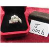 Image 1 : 5.00 CT ROUND BRILLIANT CUT MOISSANITE VVS D COLOR SET IN 6 CLAW HEAD 
