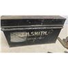 Image 2 : Metal Box 9'' x 16'' x 9 1/2'' , Old Tools: Planer, Soldering Iron, Carving 