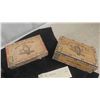 Image 2 : Flask, Old Brooch, Sharpening Stone, White Owl Boxes & More 