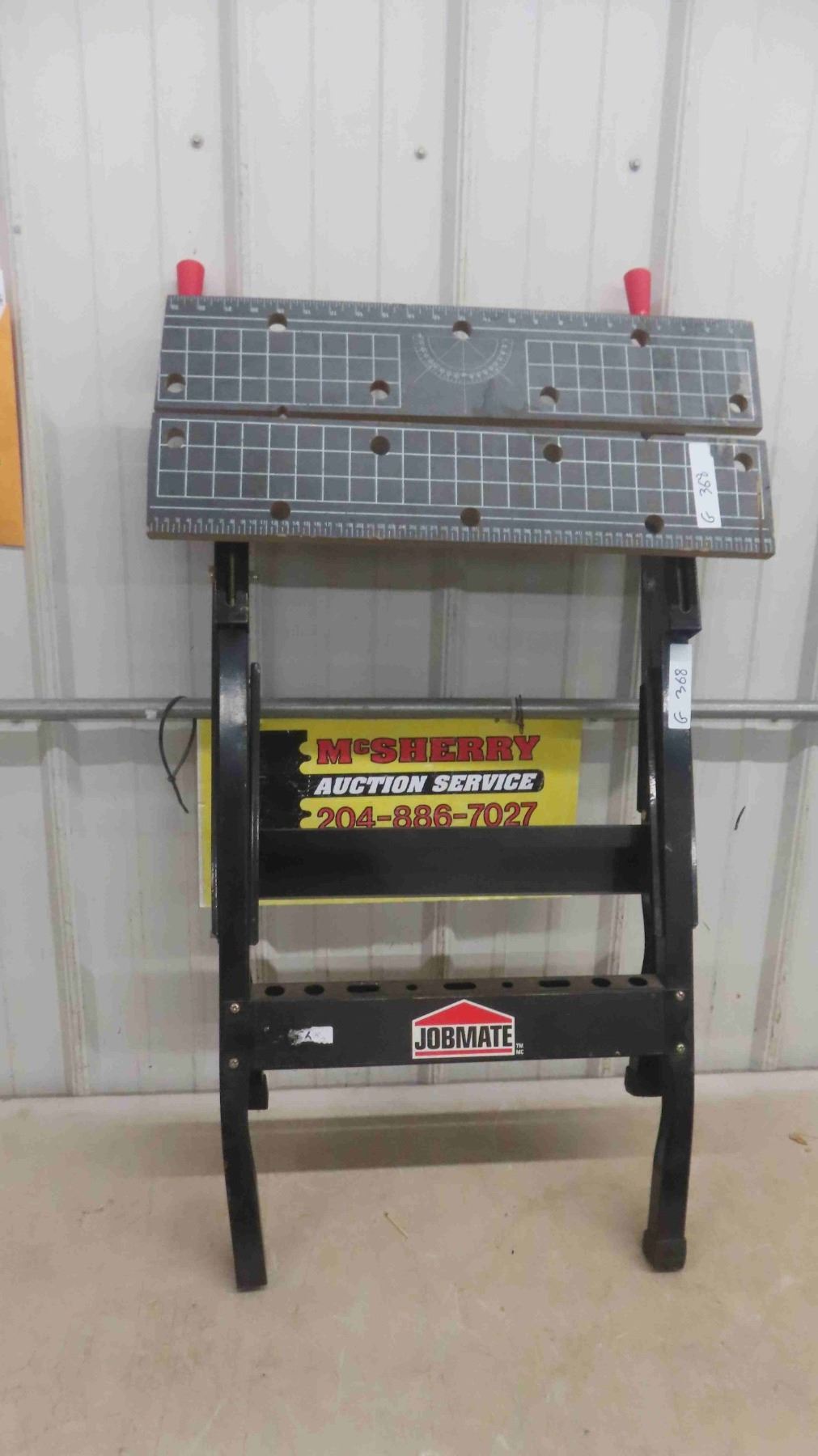 Jobmate Work Bench Vice Top