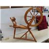 Image 1 : Hand Crafted Wooden Spinning Wheel - Great