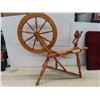 Image 8 : Hand Crafted Wooden Spinning Wheel - Great