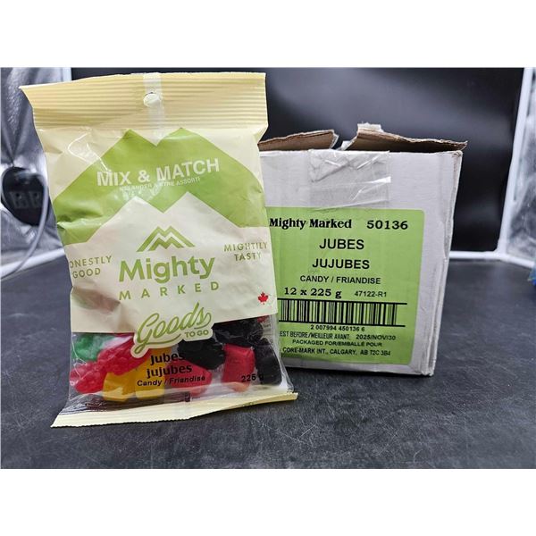 Mighty Marked Jubes Candy (12 x 225g)