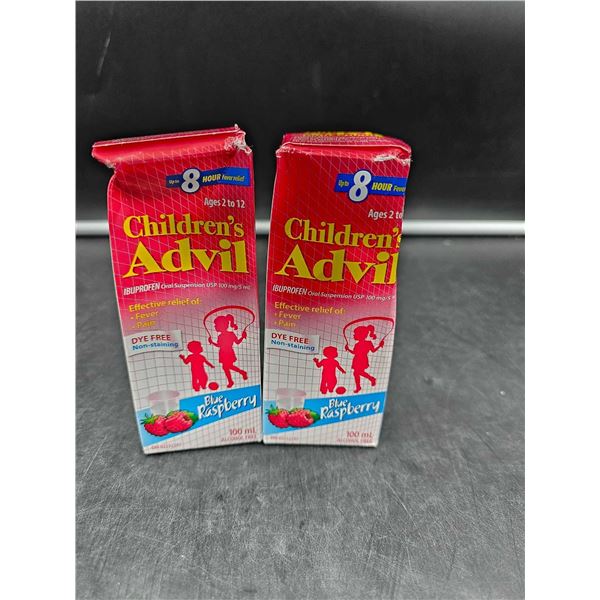 Children's Advil-Blue Raspberry (2 x 100ml)